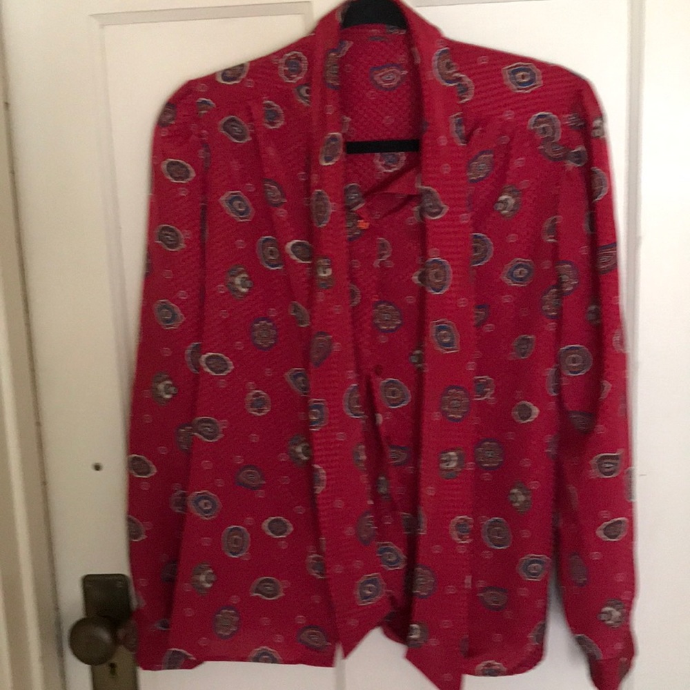 Vintage secretary blouse